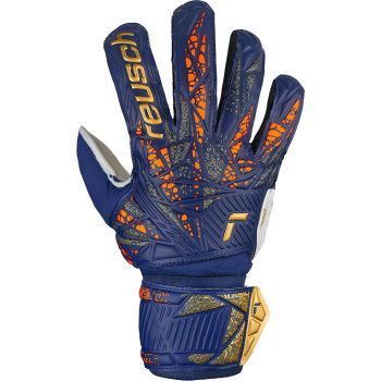 Reusch ATTRAKT SOLID, muške nogometne rukavice, plava