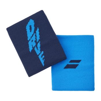 Babolat LOGO JUMBO WRISTBAND, znojnik teniski, plava
