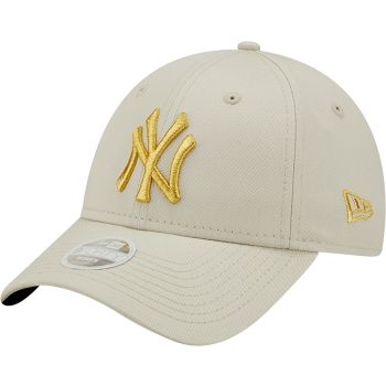 New Era WMNS METALLIC LOGO 9FORTY NEYYAN, kapa, bež