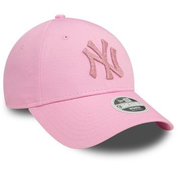 New Era WMNS METALLIC LOGO 9FORTY NEYYAN, kapa, roza