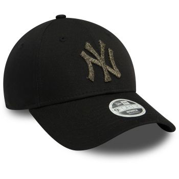 New Era WMNS METALLIC LOGO 9FORTY NEYYAN, kapa, crna