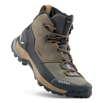 Salewa PUEZ LEATHER MID PTX M, muške cipele za planinarenje, smeđa