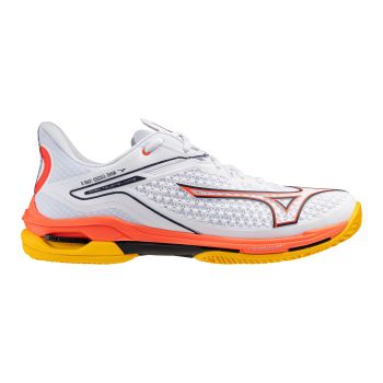 Mizuno WAVE EXCEED TOUR 6 CC, muške tenisice za tenis, bijela