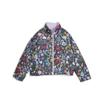 Puma X LIBERTY AOP OVERSIZED REVERSIBLE PUFFER JACKET, ženska jakna, višebojno