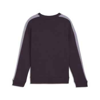 Puma LAVA LAND T7 CREW TR G, dječi pulover, ljubičasta