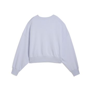 Puma WARDROBE ESS OVER-OVERSIZED CREW TR, ženski pulover, siva