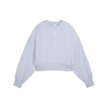 Puma WARDROBE ESS OVER-OVERSIZED CREW TR, ženski pulover, siva