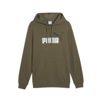 Puma ESS 2 COLOR NO. 1 LOGO HOODIE TR, muški pulover, zelena