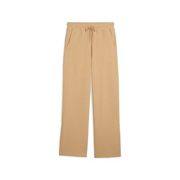 Puma HER COMFORT HIGH-WAIST STRAIGHT PANTS, ženske hlače, bež