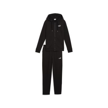 Puma METALLIC HOODED SWEAT SUIT TR OP, ženska trenirka, crna