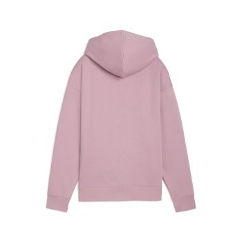 Puma ESS NATURE 2.0 COMFORT HOODIE FL, ženski pulover, roza