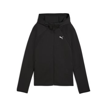 Puma EVOSTRIPE FULL-ZIP HOODIE DK, ženska jakna, crna