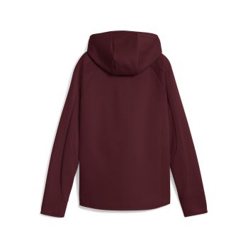 Puma EVOSTRIPE FULL-ZIP HOODIE DK, ženska jakna, crvena