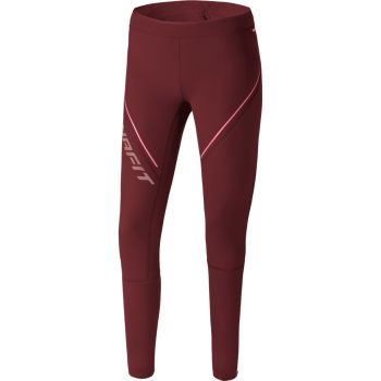 Dynafit WINTER RUNNING W TIGHTS, ženske tajice, crvena
