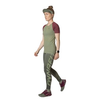 Dynafit ULTRA GRAPHIC LON TIGHTS W, ženske tajice, zelena