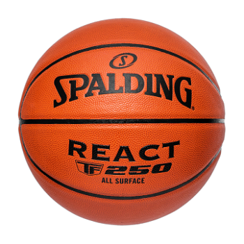 Spalding TF-250 REACT, košarkaška lopta, narančasta