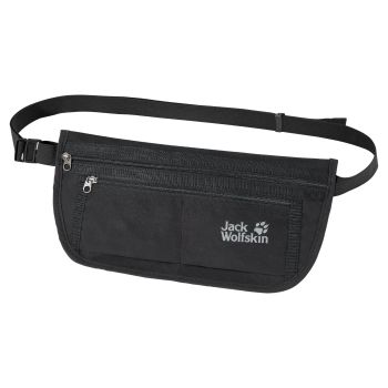 Jack Wolfskin DOCUMENT BELT DE LUXE, torbica oko struka, crna