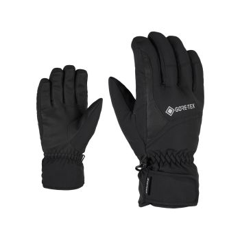 Ziener GARWEN GTX, muške skijaške rukavice, crna