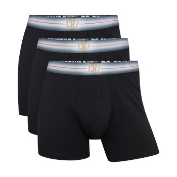 Cr7 BASIC TRUNK 3-PACK, muški donji veš, crna