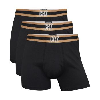 Cr7 BASIC TRUNK 3-PACK, muški donji veš, crna
