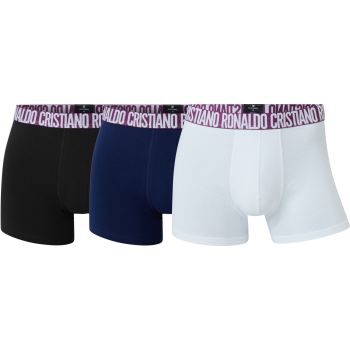 Cr7 BASIC TRUNK 3-PACK, muški donji veš, crna