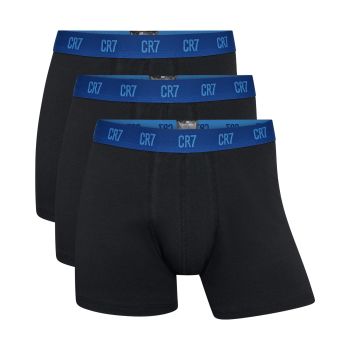 Cr7 BASIC TRUNK 3-PACK, muški donji veš, crna