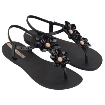 Ipanema DUO FLOWERS SANDAL FEM, ženske sandale za plivanje, crna