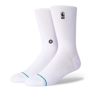 Stance NBA LOGOMAN ST CREW, muške čarape, bijela