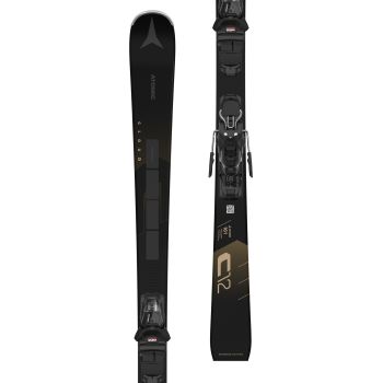 Atomic CLOUD C12 RVSK C LT + M 10 GW, set ženske race skije, crna