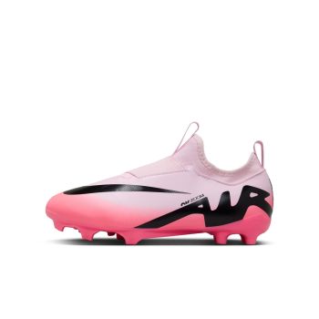 Nike JR ZOOM VAPOR 15 ACADEMY FG/MG, dječje kopačke za nogomet, roza