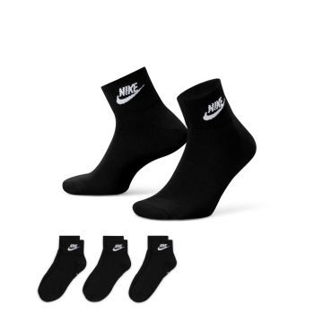 Nike U NK NSW EVERYDAY ESSENTIAL AN, muške kratke čarape, crna