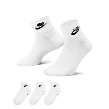 Nike U NK NSW EVERYDAY ESSENTIAL AN, muške kratke čarape, bijela