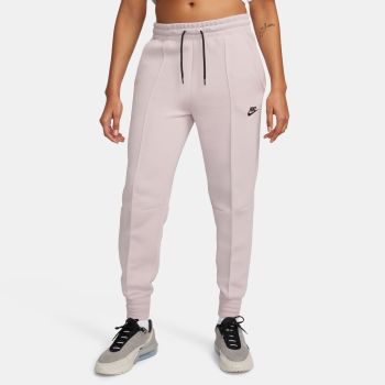 Nike W NSW TCH FLC MR JGGR, ženske hlače, roza