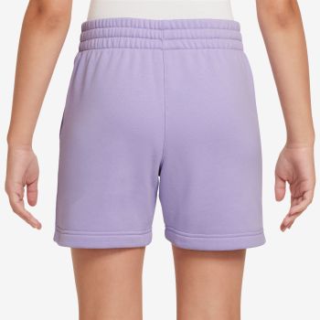 Nike G NSW CLUB FT 5IN SHORT LBR, dječje kratke hlače, ljubičasta