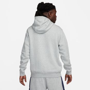 Nike M NSW SP FLC HOODIE BB, muški pulover, siva