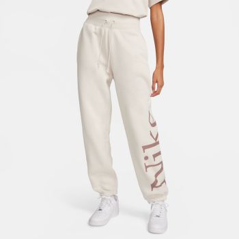 Nike W NSW PHNX FLC OS LOGO SWTPNT, ženske hlače, bijela