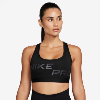 Nike W NP DF SWSH LGT SPT GRX BRA, ženski sportski top, crna