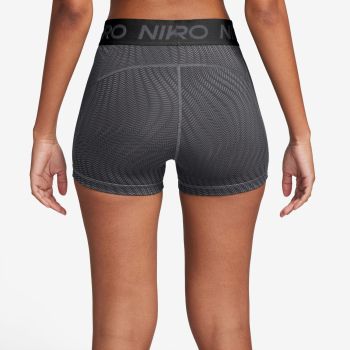 Nike W NP DF MR 3IN AOP SHORT, ženske tajice za fitnes, crna