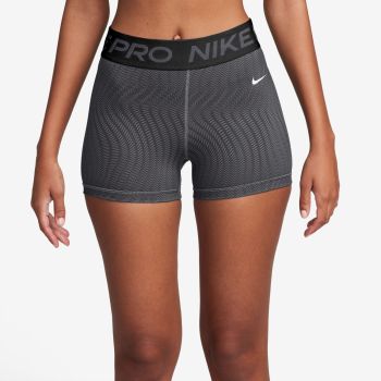 Nike W NP DF MR 3IN AOP SHORT, ženske tajice za fitnes, crna