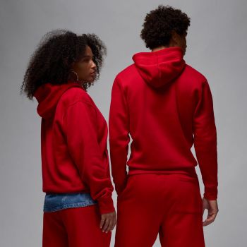 Nike M J BRKLN FLC PO, muški pulover za košarku, crvena