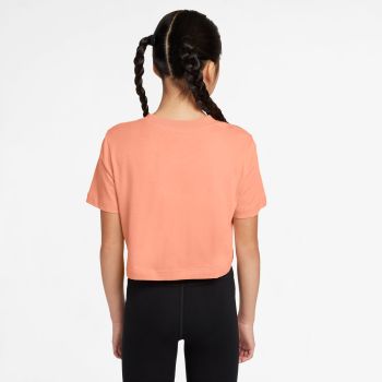 Nike G NSW TEE CROP FUTURA HBR, dječja majica, narančasta