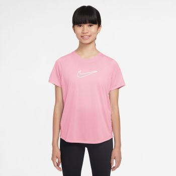 Nike G NK DF ONE STD SS TOP HBR, dječja majica, roza