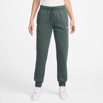 Nike W NSW PHNX FLC MR PANT STD, ženske hlače, zelena