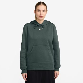 Nike W NSW PHNX FLC STD PO HOODIE, ženski pulover, zelena