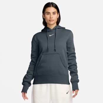 Nike W NSW PHNX FLC STD PO HOODIE, ženski pulover, zelena