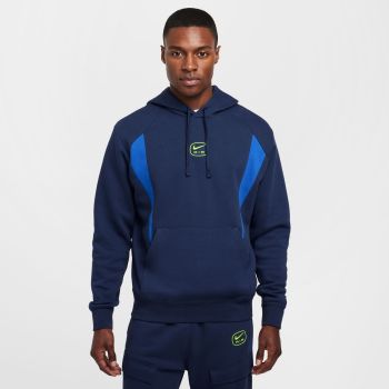 Nike M NSW SW AIR PO HOODY FLC BB, muški pulover, plava