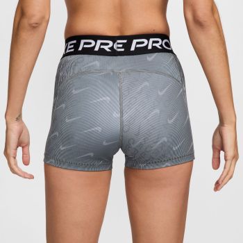 Nike W NP DF MR 3IN SHORT TT AOP, ženske tajice za fitnes, siva