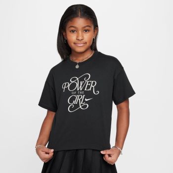 Nike G NSW TEE POWER, dječja majica, crna