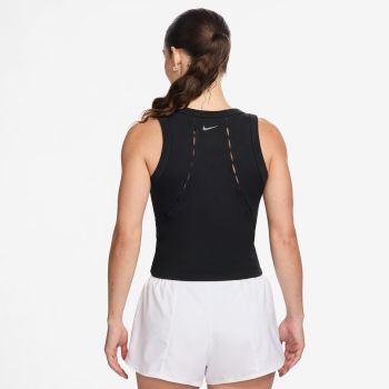 Nike W NK ONE FITTED DF TANK CPSL, majica, crna