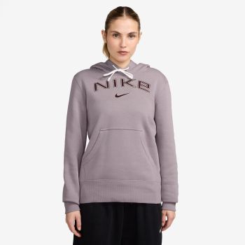 Nike W NSW PHNX FLC STD PO LOGO HDY, ženski pulover, ljubičasta